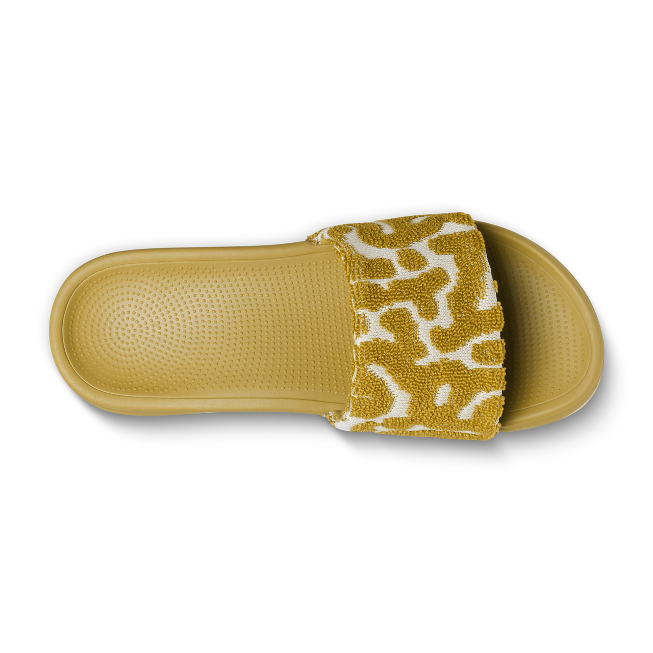 Women's Allbirds Slide Terry - Ochre/Warm White (Ochre Sole)